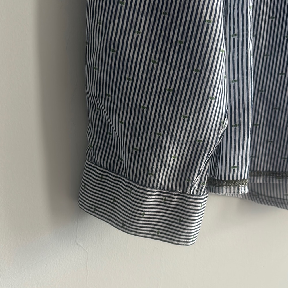 John Lennon Classic Striped Men's Shirt Size L LIKE NEW - Picture 9 of 13